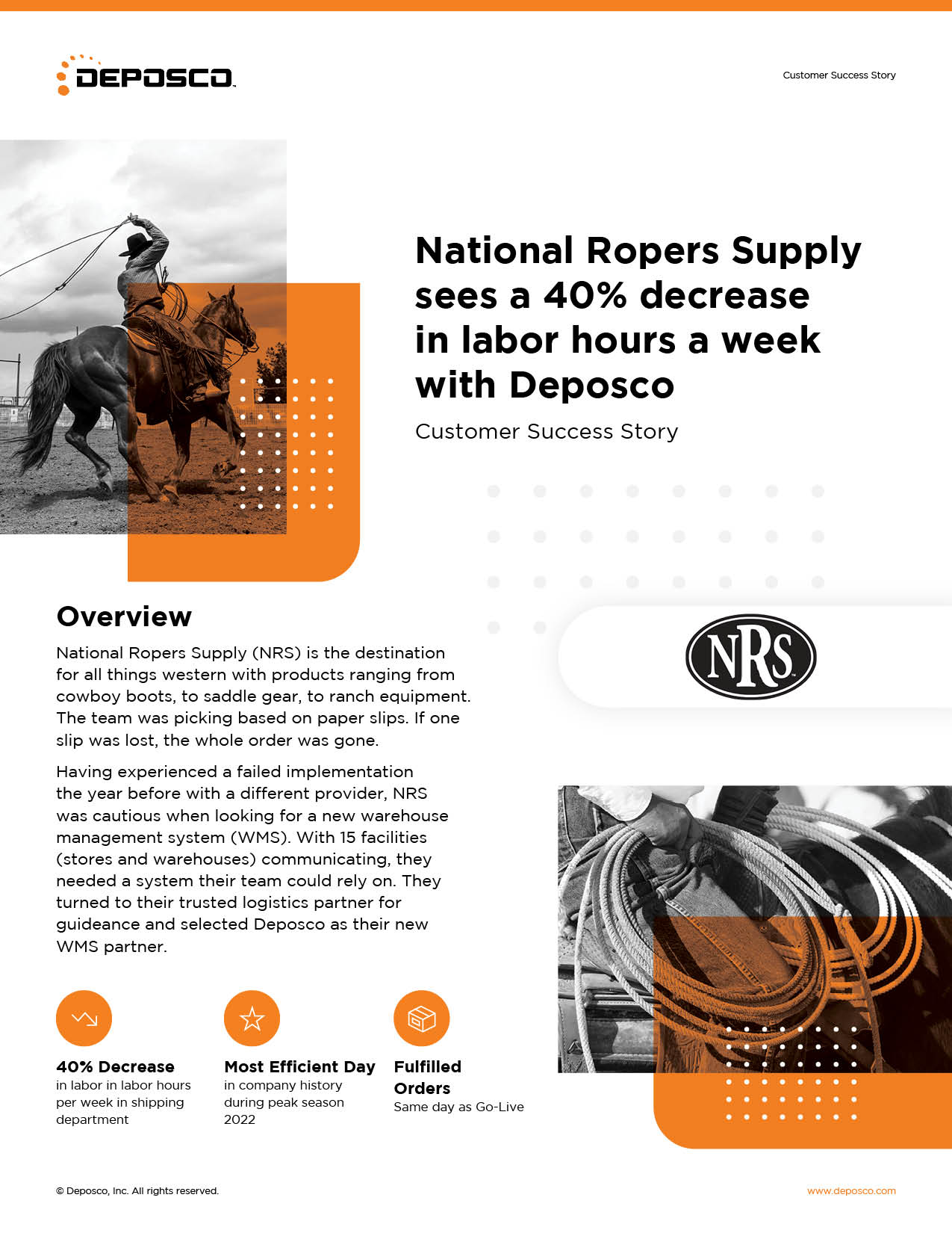 National Roper's Supply Customer Success Story with Deposco