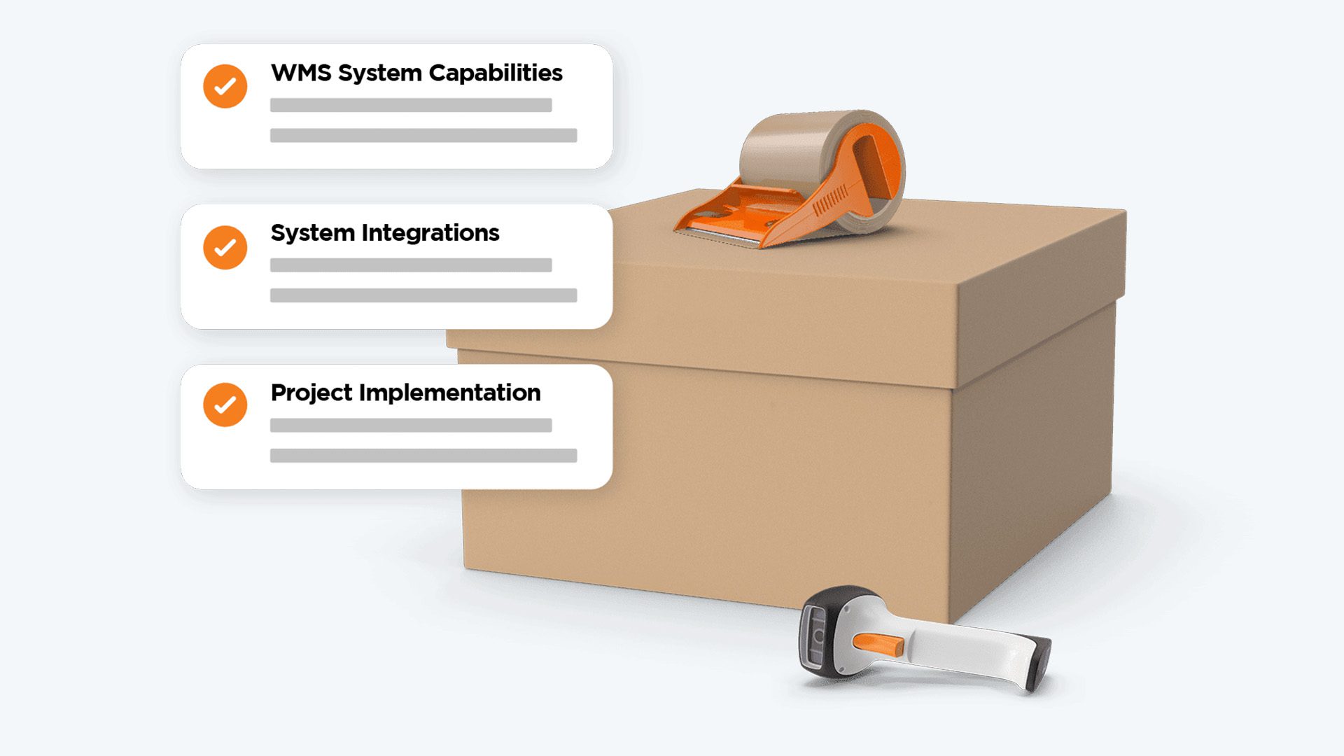 Comprehensive WMS feature checklist with capability evaluation and scoring matrix